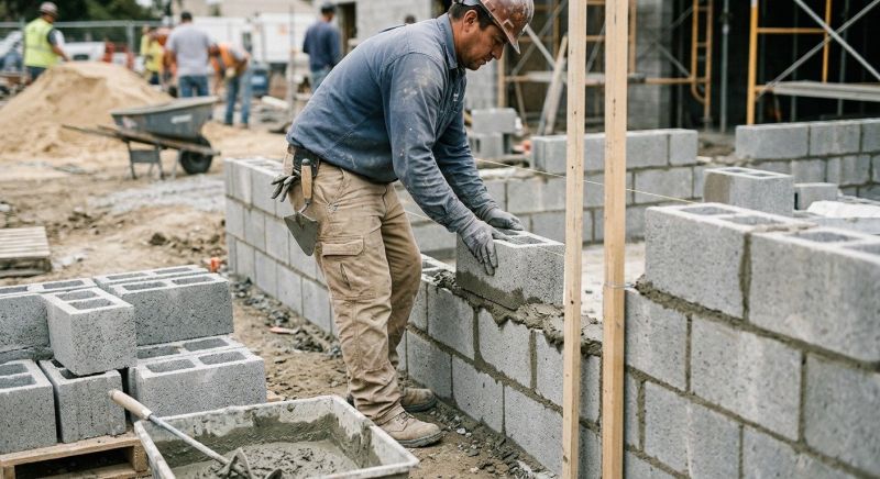 Block Wall Installation in Boston, MA