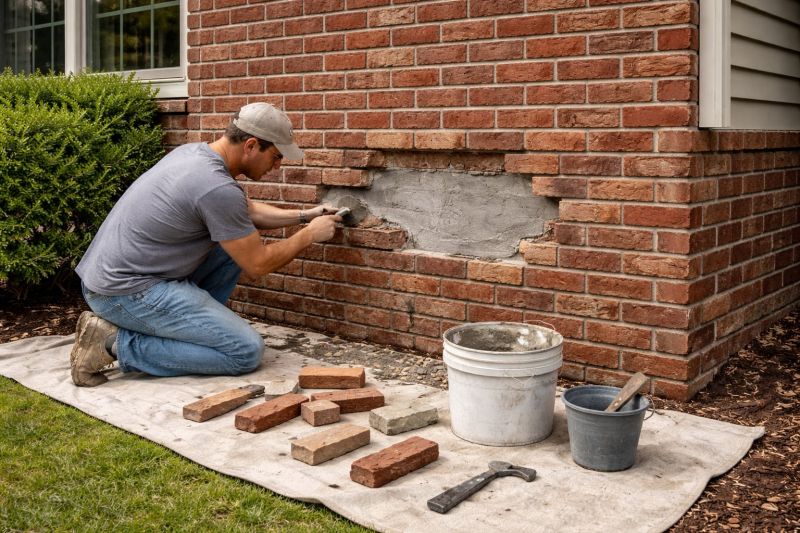 Brick Veneer Installation in Napa, CA