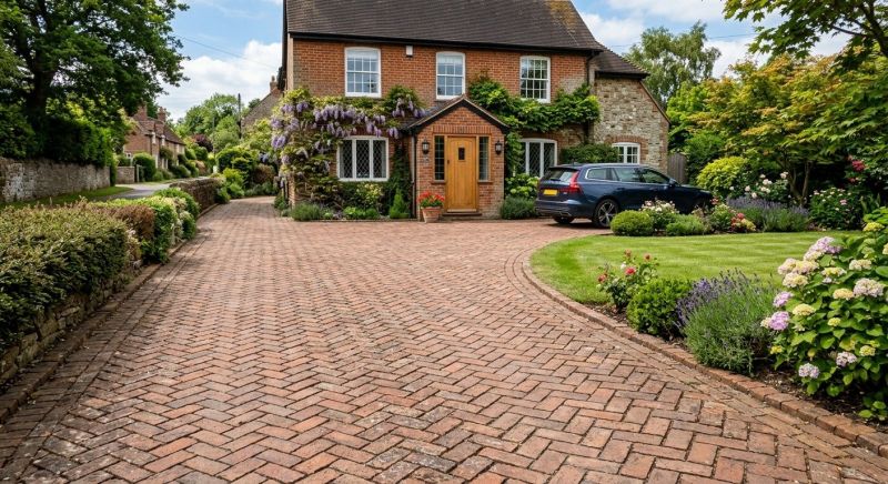 Brick Driveway Paving in Burlington, VT