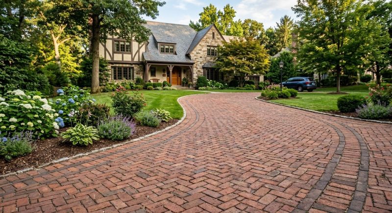 Brick Driveway Paving in Danbury, CT
