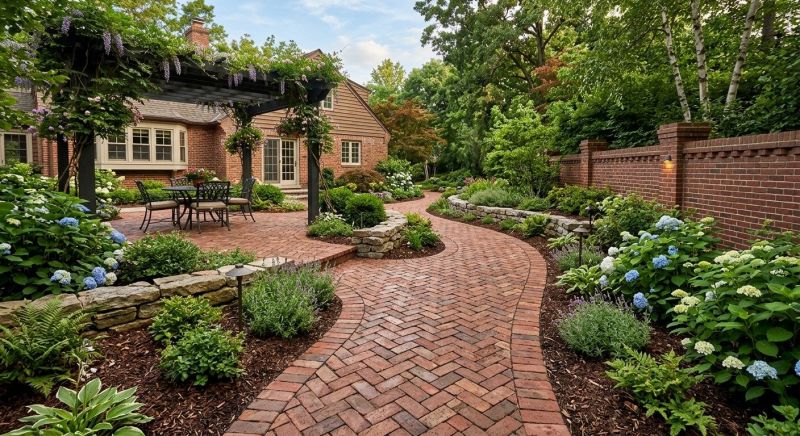 Brick Hardscape Construction in Norwalk, CT