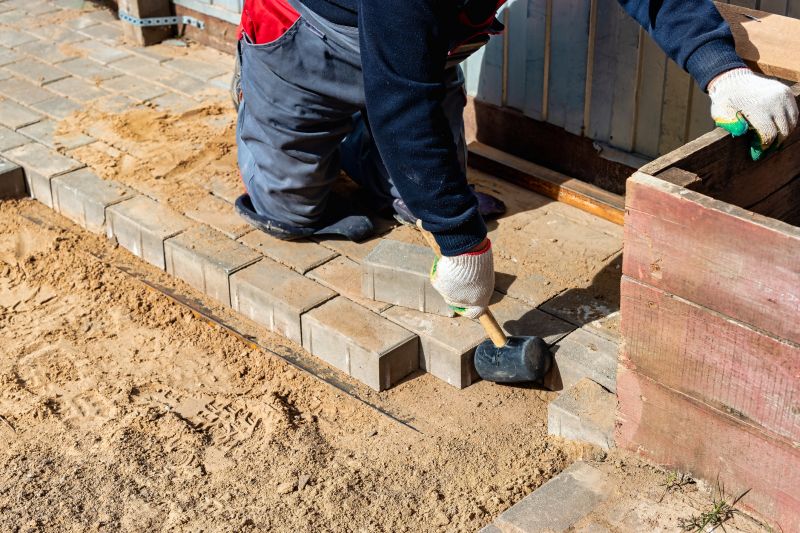 Brick Hardscape Construction in Stamford, CT