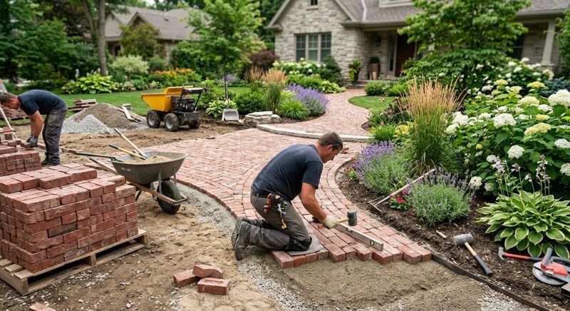 Brick Landscaping Service in West Hartford, CT