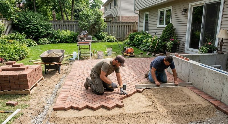 Brick Paving Installation in Boston, MA