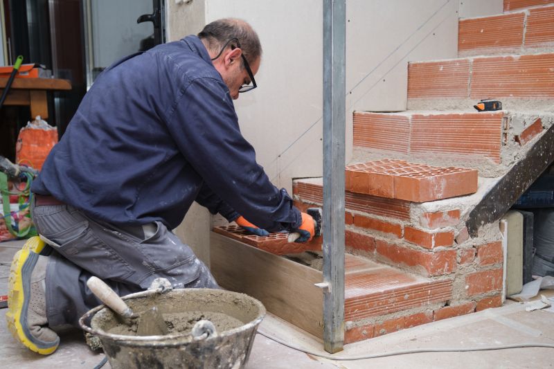 Brick Stairs Installation in Norwalk, CT