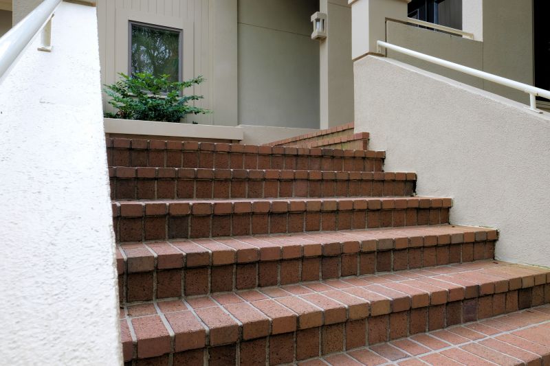 Repaired Brick Staircase
