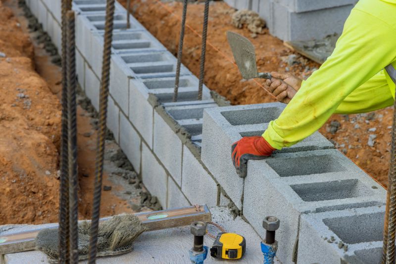 Concrete Blocks Installation in Boston, MA
