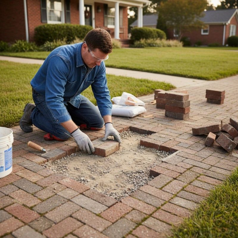 Brick Step Repair