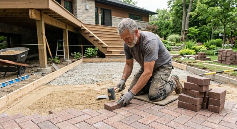 Deck Masonry Installation in Fairfield County, CT