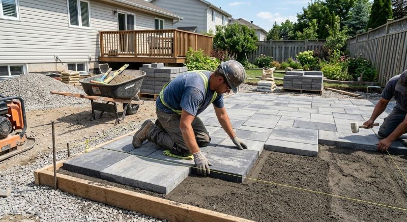 Patio Pavers Installation in Fairfield County, CT