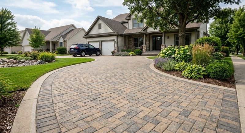 Paver Driveway Construction in Denver County, CO