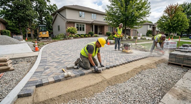 Paver Driveway Construction in Saint George, UT