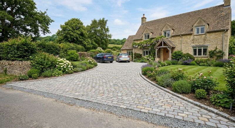 Stone Driveway Construction in Aurora, CO